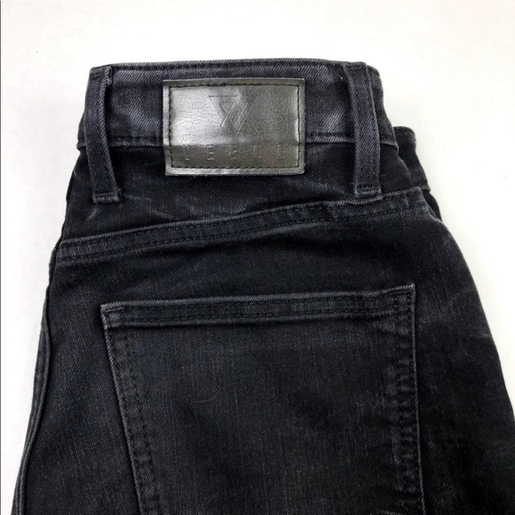 VEECE by Buckle Bank Slimster Black Straight Leg Stretch Denim Jeans Size 30/32 - Picture 4 of 6